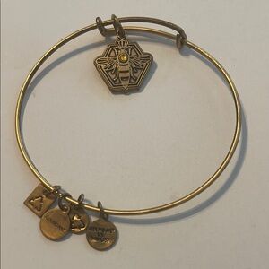 Buy 2 get one free Alex and Ani Gold Bee Charm Bracelet